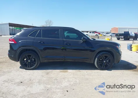 2023 Volkswagen Atlas Cross Sport 3.6L V6 Sel/3.6L V6 Sel R-Line Black z USA, uszkodzony, nr VIN 1V2SE2CA5PC219912